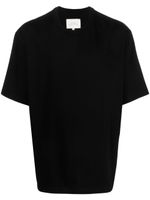 Studio Nicholson t-shirt en coton à col rond - Noir