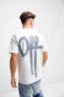 Off The Pitch Off-Road Regular T-Shirt Heren Wit - Maat XS | Soccerfanshop