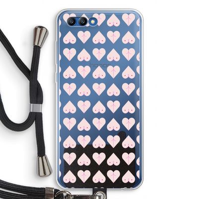 Ass 'n Titties: Honor 10 Transparant Hoesje met koord