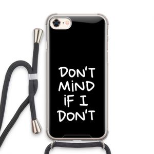 Don't Mind: iPhone 7 Transparant Hoesje met koord