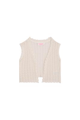 Someone Zomer gilet meisjes - ecru - amanda