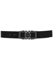 Ferragamo ceinture réversible en cuir à boucle Gancini - Bleu