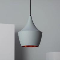 Hanglamp retro zwart goud design &apos;Atkin&apos; 2 E27 fitting 4 kleuren 20cm