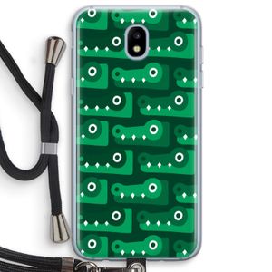 Crocs: Samsung Galaxy J5 (2017) Transparant Hoesje met koord