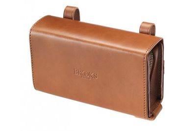 Brooks D-Shaped Leren Zadeltas - Honey Brooks D-Shaped Leren Zadeltas - Honey