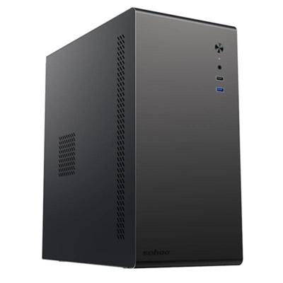ATX Semi-toren Behuizingapprox! APPC-403F Zwart