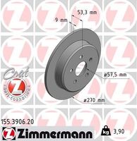 Remschijf Coat Z 155390620