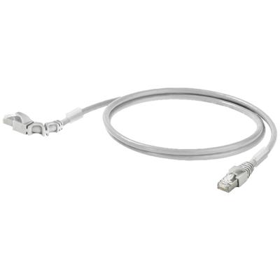 Weidmüller 2703330003 RJ45 Netwerkkabel, patchkabel CAT 6A S/FTP 0.30 m Grijs 1 stuk(s)