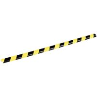 Durable 1115130 Buisbescherming Zwart, Geel (l x b x h) 1000 x 50 x 25 mm