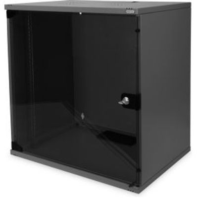 Digitus ECO-Line 12U 19 Wall Mounting Cabinet Wandrek Zwart