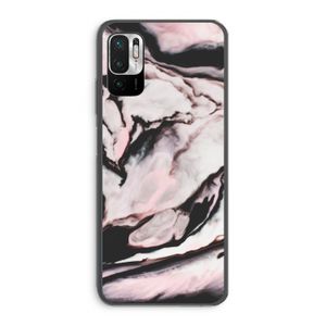 Roze stroom: Xiaomi Redmi Note 10 5G Transparant Hoesje