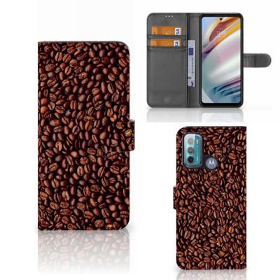 Motorola Moto G60 | Book Cover | Koffiebonen