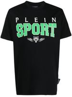 Plein Sport t-shirt à logo imprimé - Noir