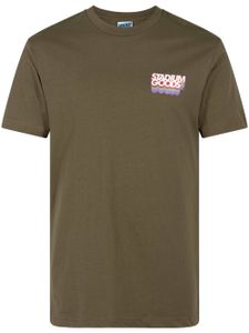 STADIUM GOODS® Gradient Logo cotton T-shirt - Vert