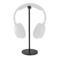 Nedis Koptelefoonstandaard | Aluminium | 1 stuks - HPST200BK HPST200BK