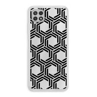 Geometrisch patroon: Samsung Galaxy A22 4G Transparant Hoesje