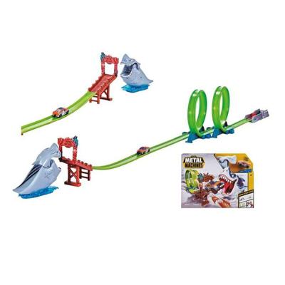 Racebaan Metal Machine Haai