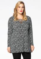 Yoek Tuniek KEYS flare | Zwart | Maat 46/48