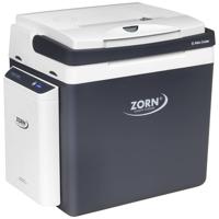 ZORN Cooler Z 26 LNP 7,8 Ah Accukoelbox en -verwarmingsbox Energielabel: D (A - G) Thermo-elektrisch 12 V, 230 V DC/AC Zwart/wit 25 l Koelfunctie: max. 20 °C