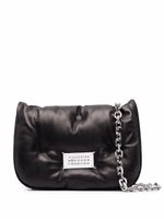 Maison Margiela mini sac porte épaule Glam Slam Flap - Noir - thumbnail