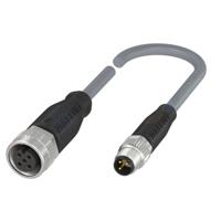 BALLUFF BCC03NZ Distributieleiding M12 x 1 Aantal polen (sensoren): 5 1.00 m 1 stuk(s)