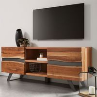 Kave Home TV-meubel Uxia Acaciahout, 160cm