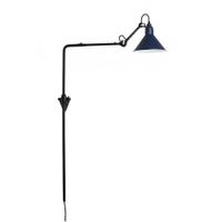 DCW Editions Lampe Gras N216 Conic Wandlamp - Blauw - thumbnail