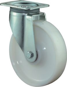 BS Rollen Zwenkwiel voor zware last | wiel-d. 150 mm draagvermogen 700 kg | kunststof | plaat L135xB110 mm | 1 stuk - L600.B15.150 L600.B15.150