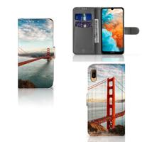 Huawei Y6 (2019) | Flip Cover | Golden Gate Bridge | Portemonnee hoesje