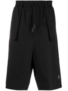 Marcelo Burlon County of Milan bermuda à détail de poche - Noir