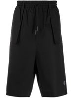 Marcelo Burlon County of Milan bermuda à détail de poche - Noir