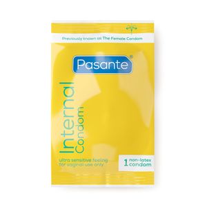 Pasante Internal Condom - Vrouwencondoom Latexvrij per stuk