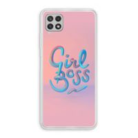 Girl boss: Samsung Galaxy A22 4G Transparant Hoesje