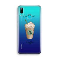 But first coffee: Huawei P Smart (2019) Transparant Hoesje