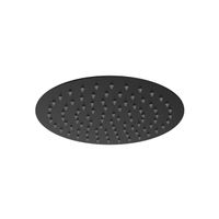 Adema Calypte hoofddouche 25cm rond zwart mat 210017501691-MB