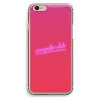 Vice Glow: iPhone 6 / 6S Transparant Hoesje Vice Glow: iPhone 6 / 6S Transparant Hoesje