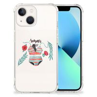 iPhone 13 Stevig Bumper Hoesje Boho Summer