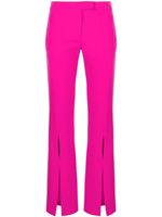 Versace Jeans Couture pantalon évasé à taille basse - Violet