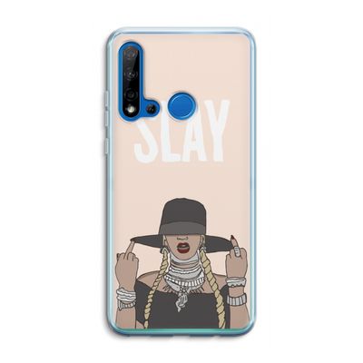 Slay All Day: Huawei P20 Lite (2019) Transparant Hoesje