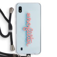 #nofilter: Samsung Galaxy A10 Transparant Hoesje met koord
