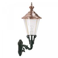 KS Verlichting Wandlamp nostalgische stijlEnkhuizen zwart - 1306