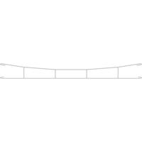 Viessmann Modelltechnik 4143 H0 Rijdraad Universeel 360 mm 3 stuk(s)