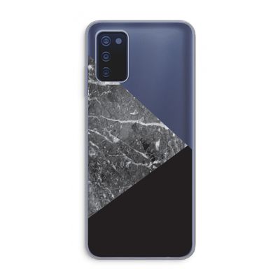 Combinatie marmer: Samsung Galaxy A03s Transparant Hoesje