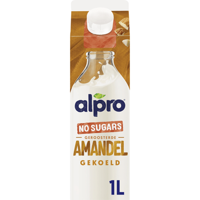 Alpro Amandeldrink Zonder Suikers Gekoeld 1L bij Jumbo