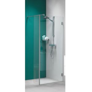 Inloopdouche by Sealskin &apos;I AM&apos; Type A1 90x200 cm Chroom/Zilver Helder Antikalk + Zijdeel 30x200 cm