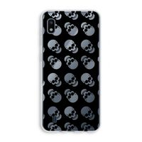 Musketon Skulls: Samsung Galaxy A10 Transparant Hoesje
