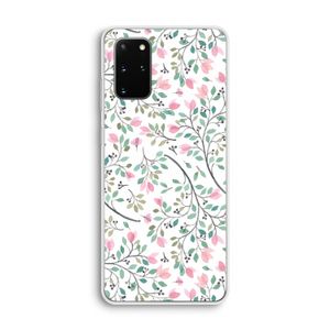 Sierlijke bloemen: Samsung Galaxy S20 Plus Transparant Hoesje