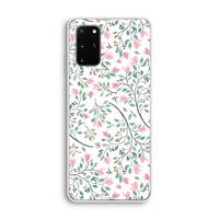 Sierlijke bloemen: Samsung Galaxy S20 Plus Transparant Hoesje