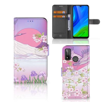 Huawei P Smart 2020 | Telefoonhoesje | Met pasjeshouder | Bird Flying