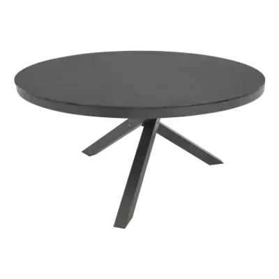 Tafel Buiten Tuin Mojito Ceramic Negro ø150cm Lesli Living